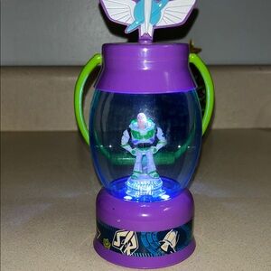 Buzz Lightyear Toy Story Lantern with Figure EUC Works Batteries Not Included